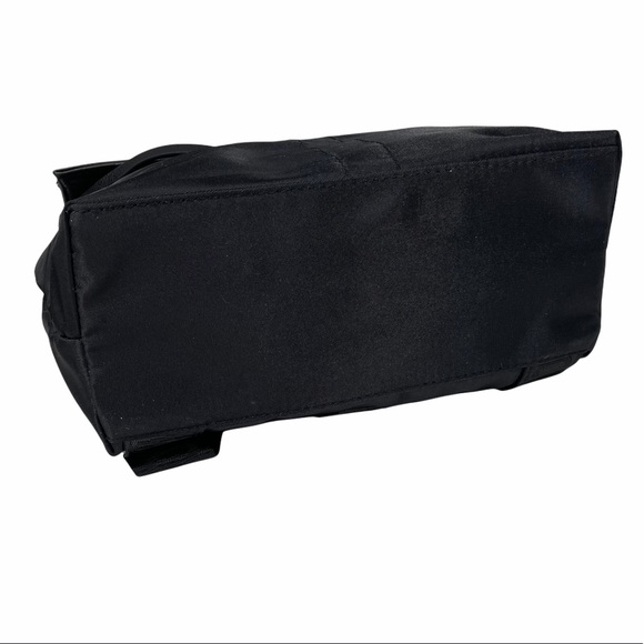 Botkier Trigger Mini Backpack Black Purse Bag New York Zippers Polyester Vegan - Picture 4 of 7